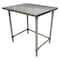 Bk Resources Stainless Steel Work Table Flat Top With Open Base 36"Wx30"D VTTOB-3630 - alternate 2